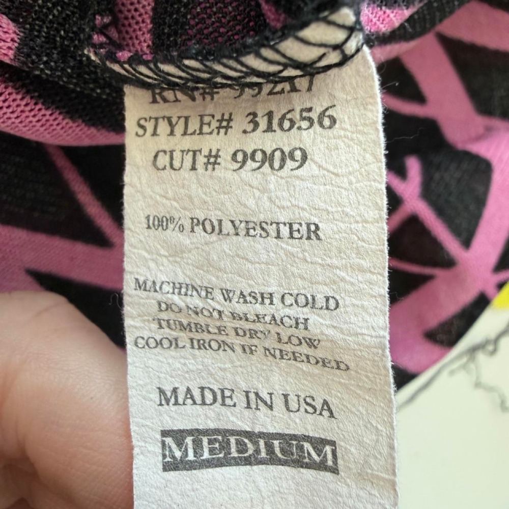 Y2K Groovy Funky Collared Shirt - Picture 5 of 5